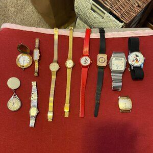 Assortment of Name Brand Non- Working Watches